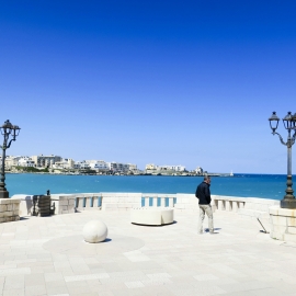 Nábřežní vyhlídka města Otranto