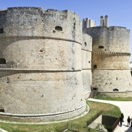 Aragonský hrad ve městě Otranto